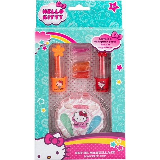 MAQUILLAJE INFANTIL HELLO KITTY ESTUCHE 12X22 image 0