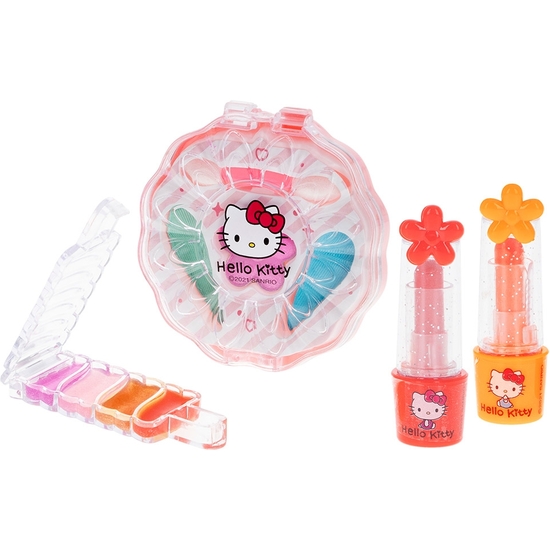 MAQUILLAJE INFANTIL HELLO KITTY ESTUCHE 12X22 image 1