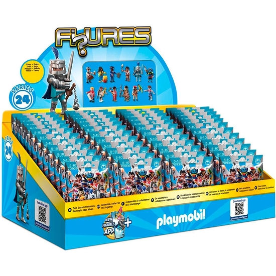 PLAYMOBIL EXPOSITOR 48 SOBRES COLECCIONABLES S24 NIÑOS image 0