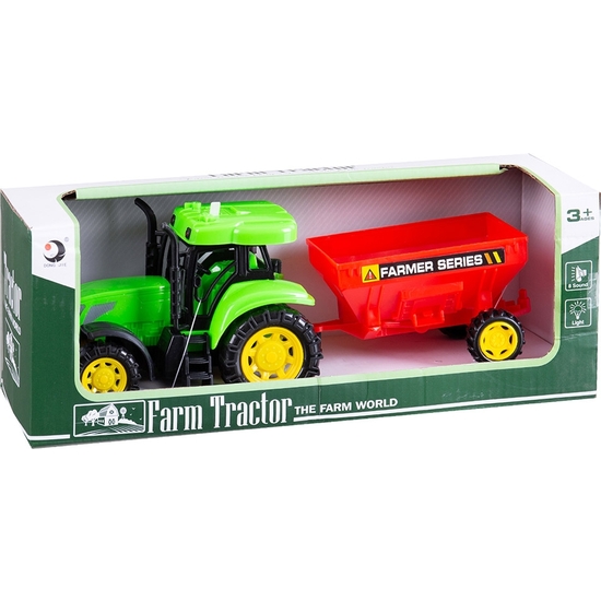 TRACTOR CON LUZ Y SONIDO. CAJA 31X11 image 0