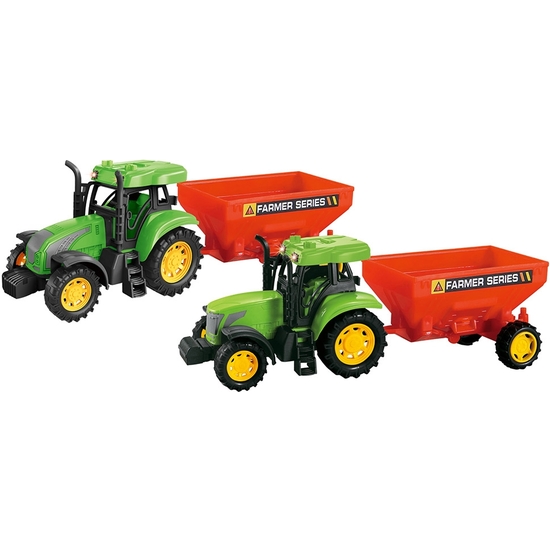 TRACTOR CON LUZ Y SONIDO. CAJA 31X11 image 1