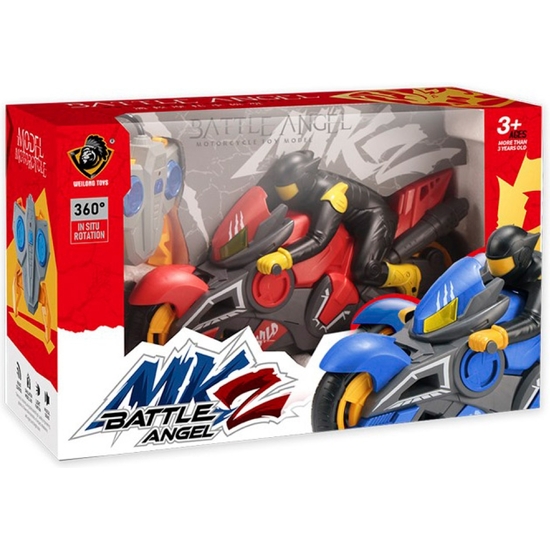 MOTO RADIO CONTROL CON FIGURA 7 FUNCIONES LUZ Y MÚSICA, CAJA 34X13X21 image 1