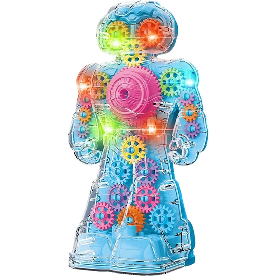 ROBOT CON LUZ, SONIDO Y MOVIMIENTO 21 CM image 2