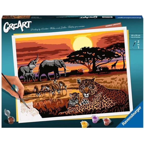 CREART PINTAR POR NÚMEROS EN LA SABANA + 14 AÑOS image 0