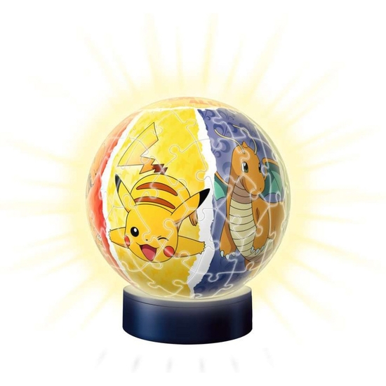 POKÉMON PUZZLE 3D CON LUZ 72 PIEZAS image 1
