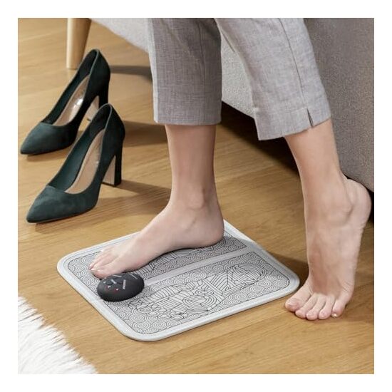 MASAJEADOR ELECTROESTIMULADOR DE PIES Y PIERNAS FOOSAGE INNOVAGOODS image 1