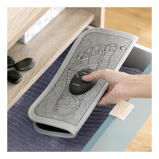 MASAJEADOR ELECTROESTIMULADOR DE PIES Y PIERNAS FOOSAGE INNOVAGOODS image 6