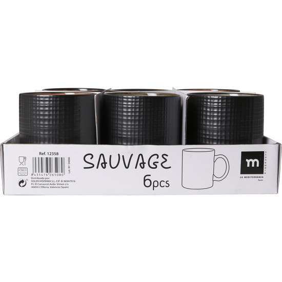 MUG RECTA 380CC SAUVAGE image 1