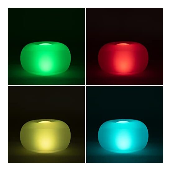 ASIENTO HINCHABLE CON LED MULTICOLOR Y MANDO A DISTANCIA PULIGHT INNOVAGOODS image 4