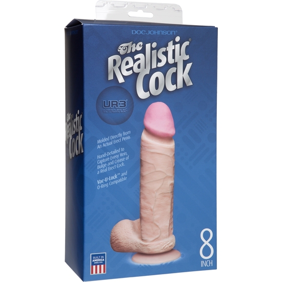 THE REALISTIC COCK UR3 8 INCH image 1