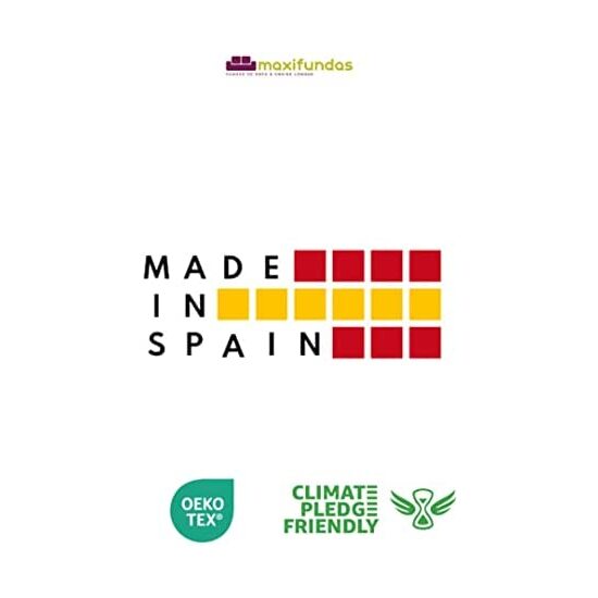 MAXIFUNDAS-CUBRE SOFÁ ACOLCHADO RELAX 3 PLAZAS SLAM, GRIS. SALVASOFÁ REPELENTE A LÍQUIDOS Y CON REVERSO ANTIDESLIZANTE. image 5