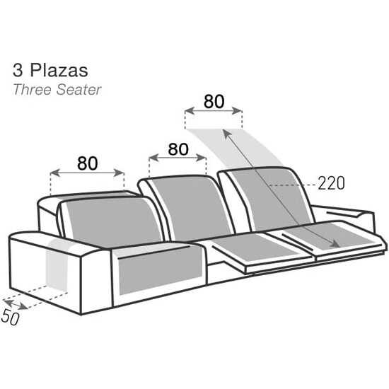 MAXIFUNDAS-CUBRE SOFÁ ACOLCHADO RELAX 3 PLAZAS SLAM, BEIG. SALVASOFÁ REPELENTE A LÍQUIDOS Y CON REVERSO ANTIDESLIZANTE. image 1