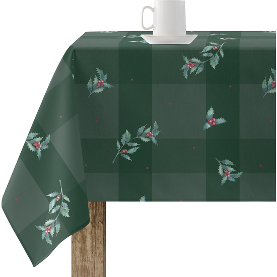 MANTEL RESINADO ANTIMANCHAS MODELO GREEN CHRISTMAS 1 image 0