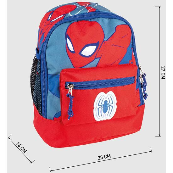 MOCHILA INFANTIL TREKKING SPIDERMAN RED image 3