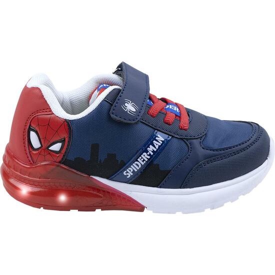 DEPORTIVA SUELA TPR CON LUCES SPIDERMAN DARK BLUE image 0
