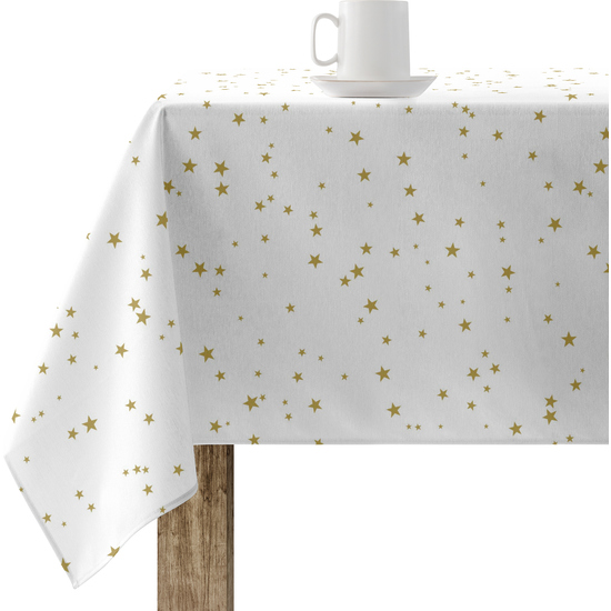 MANTEL RESINADO ANTIMANCHAS MODELO STARS GOLD image 0