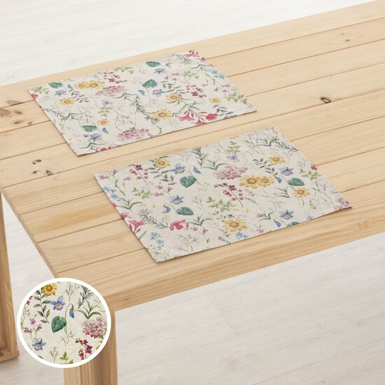 PACK 2 UNIDADES MANTEL INDIVIDUAL LINO 0120-279 image 0