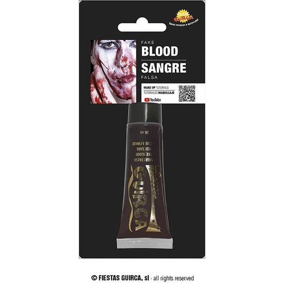 TUBO SANGRE 20 ML LAVABLE image 0