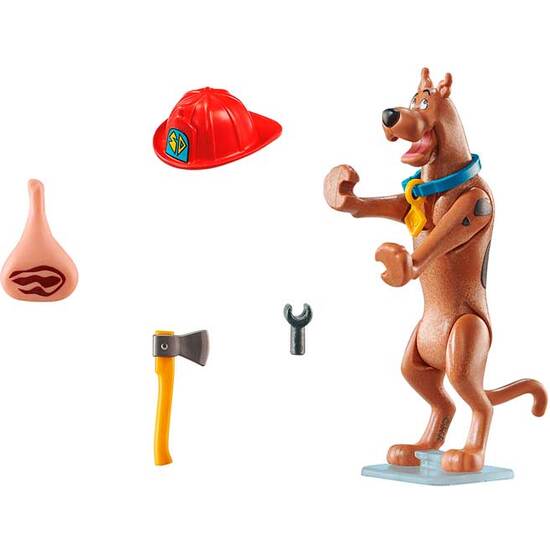 SCOOBY-DOO! BOMBERO PLAYMOBIL image 1