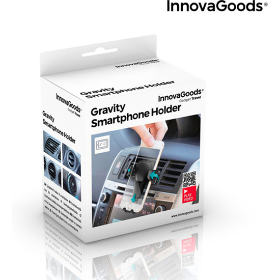 SOPORTE GRAVITATORIO DE MÓVILES PARA COCHE INNOVAGOODS image 3