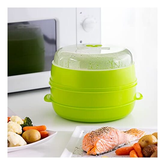 VAPORERA DOBLE PARA MICROONDAS FRESH INNOVAGOODS image 5