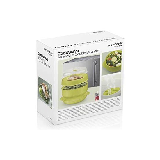 VAPORERA DOBLE PARA MICROONDAS FRESH INNOVAGOODS image 7