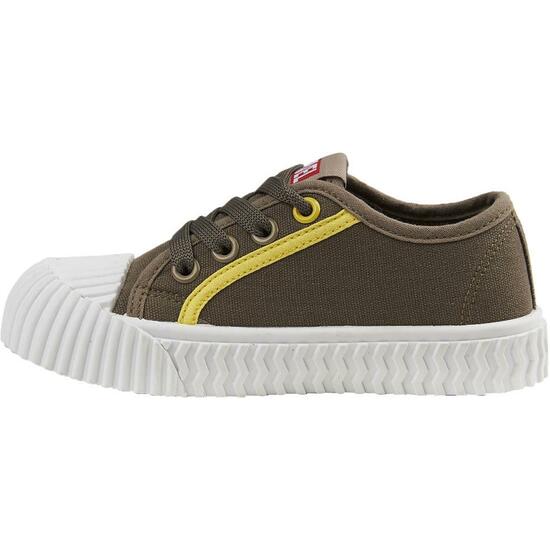 ZAPATILLA LONETA SUELA PVC CORDONES MARVEL BEIGE image 1