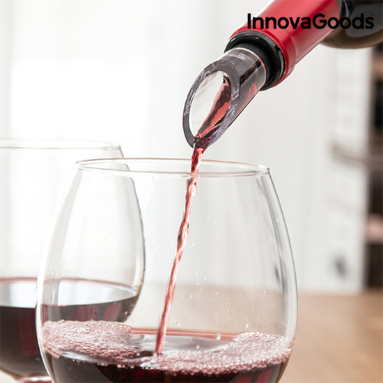 ENFRIADOR DE VINO CON AIREADOR INNOVAGOODS image 2
