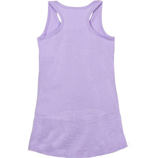 VESTIDO SINGLE JERSEY ACCESORIOS PRINCESS LA SIRENITA LILAC image 1