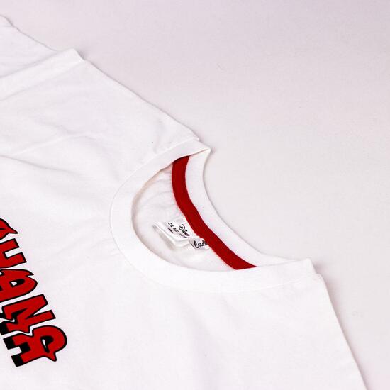 CAMISETA CORTA SINGLE JERSEY STITCH WHITE image 2