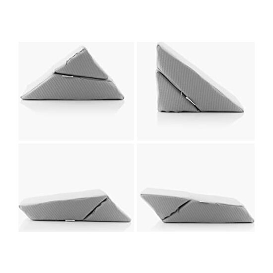 ALMOHADA TRIANGULAR MULTIPOSICIÓN DE DOBLE DE CUÑA THRELLOW INNOVAGOODS image 8