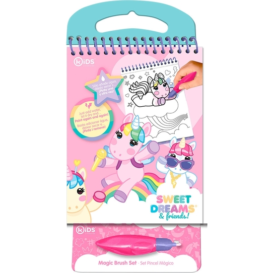 CUADERNO DIBUJO AQUA MAGIC UNICORNIO SWEET DREAMS 13X28 image 0