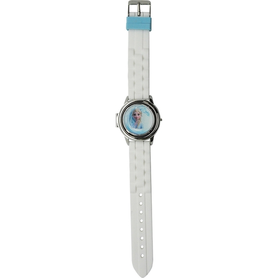 FROZEN RELOJ DIGITAL CON TAPA Y CORREA SILICONA EN ESTUCHE REGALO image 0