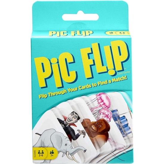 JUEGO CARTAS PIC FLIP MATTEL image 0