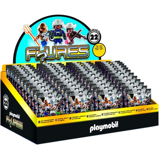 PLAYMOBIL EXPOSITOR 48 SOBRES FIGURAS BOYS S22 image 0