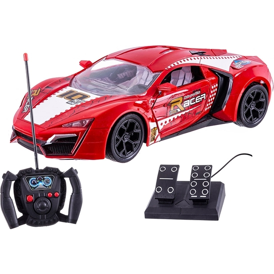 COCHE RADIO CONTROL 7 FUNCIONES Y LUCES 25 CM 3 COLORES image 0