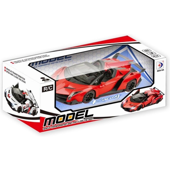COCHE RADIO CONTROL 7 FUNCIONES CON ÑUZ 24 CM image 1