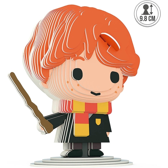 HARRY POTTER PUZZLE 3D FIGURA RON WEASLEY + 6 AÑOS image 1