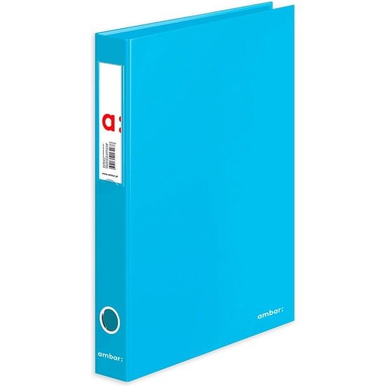 PACK 10 CARPETA ARCHIVADORA 2 ANILLAS 45MM A4 AZUL image 1