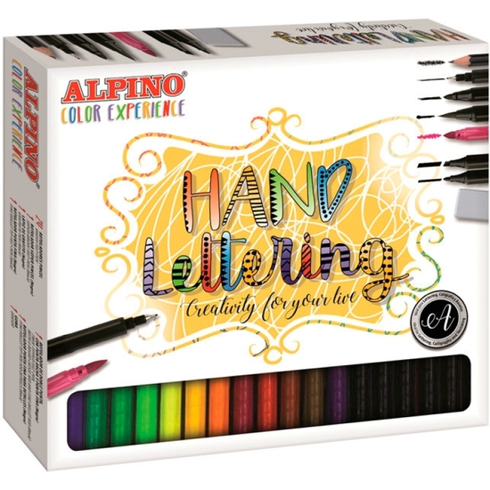 SET COMPLETO LETTERING, BOCETOS Y CALIGRAFÍA ALPINO image 0