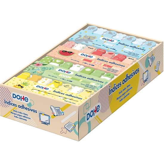 EXPOSITOR 36 PACKS DE 7 BLOCS DE 20 HOJAS MARCADORES FANTASÍA image 0