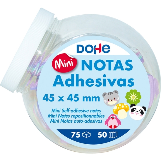 EXPOSITOR 75 BLOC NOTAS 50 HOJAS ADHESIVOS INFANTILES 5 MODELOS image 0