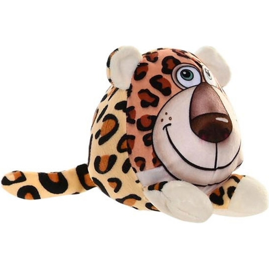 PELUCHE ANIMALES SELVA REDONDITOS 11X8 CM 4 MODELOS image 0