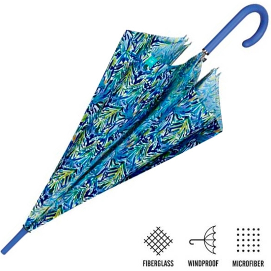PARAGUAS AUTOMÁTICO PREMIUM FLORAL 102 CM 2 MODELOS image 0