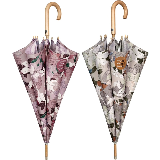PARAGUAS ECO AUTOMÁTICO 102 CM ESTAMPADO MAGNOLIA image 1