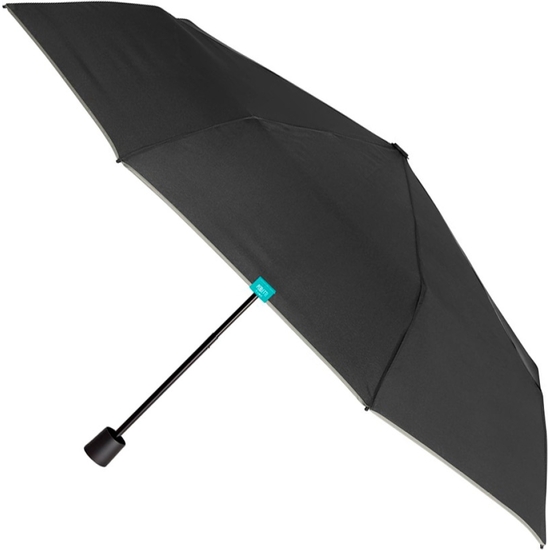 PARAGUAS PLEGABLE MANUAL LISO ANTIVIENTO 97 CM 3 COLORES image 3