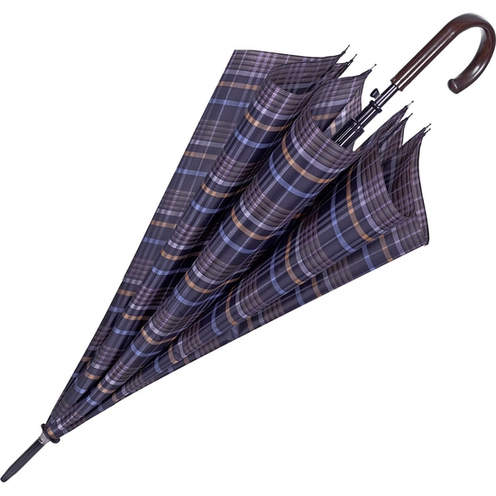PARAGUAS AUTOMÁTICO GOLF CUADROS 114 CM 3 COLORES image 0
