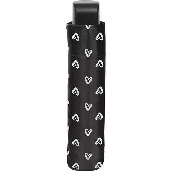 PARAGUAS PLEGABLE MANUAL BLACK-WHITE 96 CM 2 COLORES image 0