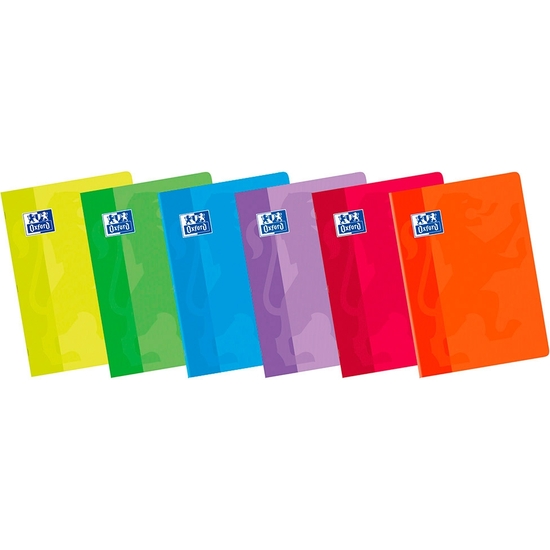 CUADERNO OXFORD A5 - 48H PAUTA MONTESSORI COLORES SURTIDOS image 1
