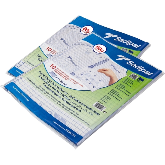 BLISTER 10 FORROS ADHESIVOS REPOSICIONABLES 50X33 image 1